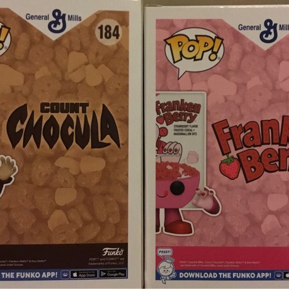 FUNKO POP AD ICONS SET OF 2 FrankenBerry and count chocula - Picture 4 of 13